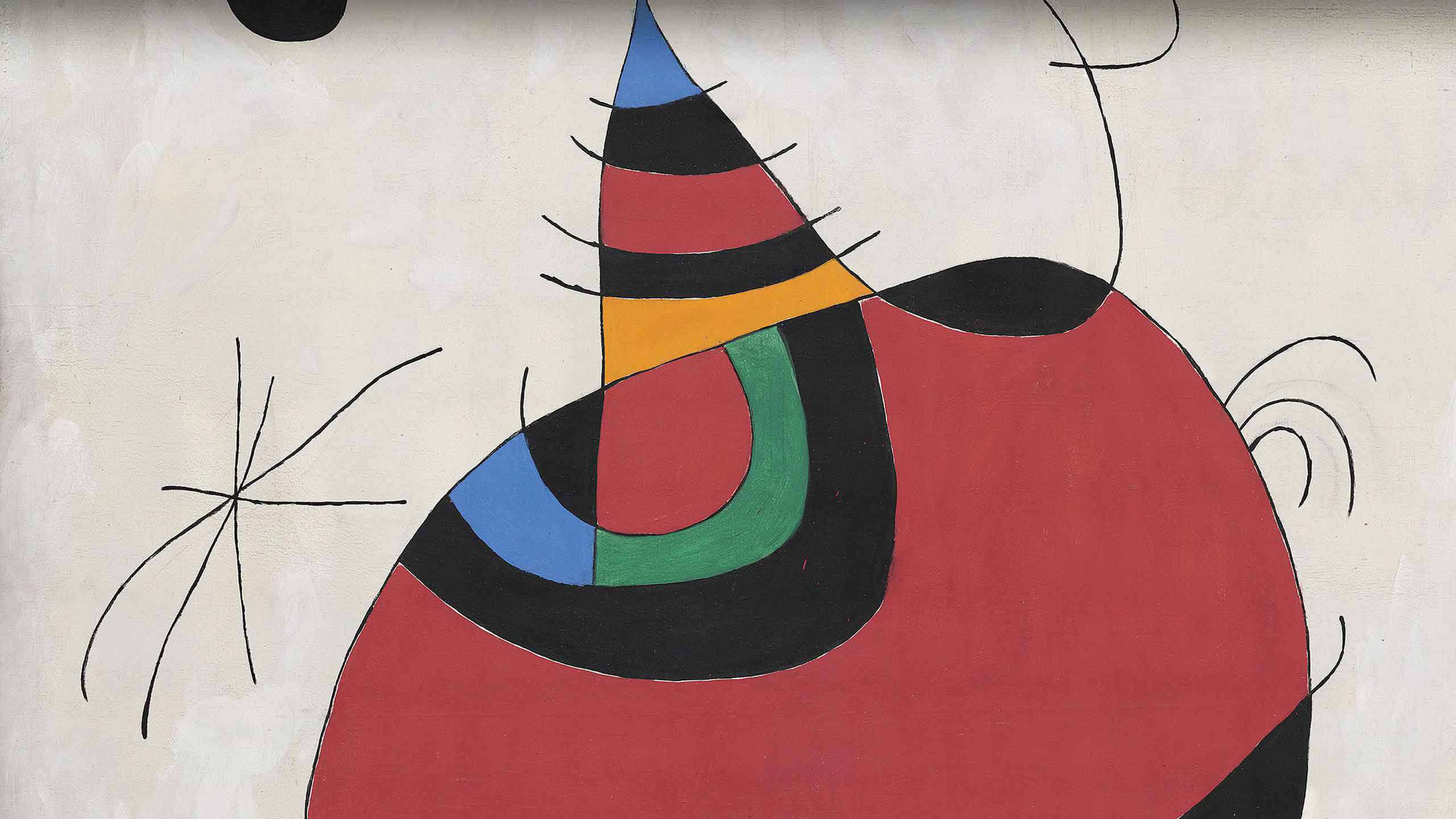 Mujer, pájaro y estrella (Homenaje a Picasso)